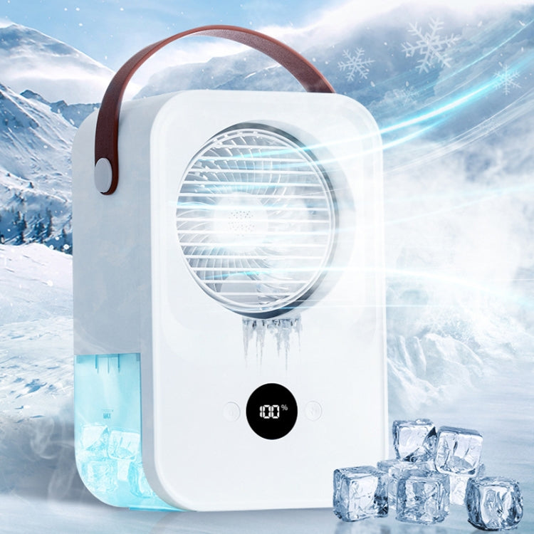 MT-F60 Smart Digital Display USB Charging Air Cooler Desktop Mist Humidification Fan, Mode: Remote Control Version - Electric Fans by PMC Jewellery | Online Shopping South Africa | PMC Jewellery | Buy Now Pay Later Mobicred