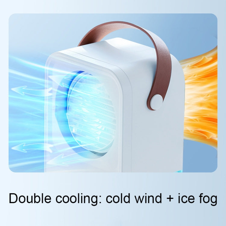 MT-F60 Smart Digital Display USB Charging Air Cooler Desktop Mist Humidification Fan, Mode: Remote Control Version - Electric Fans by PMC Jewellery | Online Shopping South Africa | PMC Jewellery | Buy Now Pay Later Mobicred