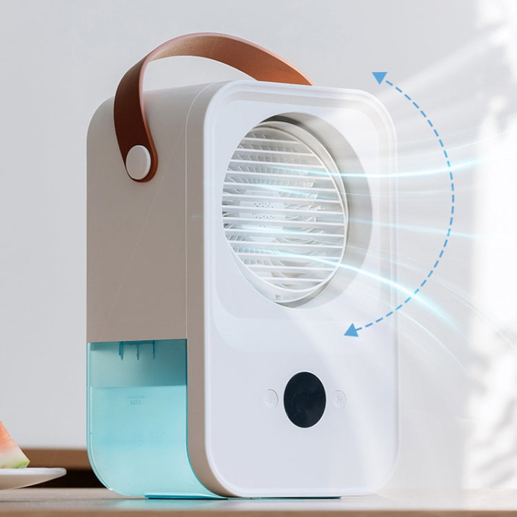 MT-F60 Smart Digital Display USB Charging Air Cooler Desktop Mist Humidification Fan, Mode: Remote Control Version - Electric Fans by PMC Jewellery | Online Shopping South Africa | PMC Jewellery | Buy Now Pay Later Mobicred