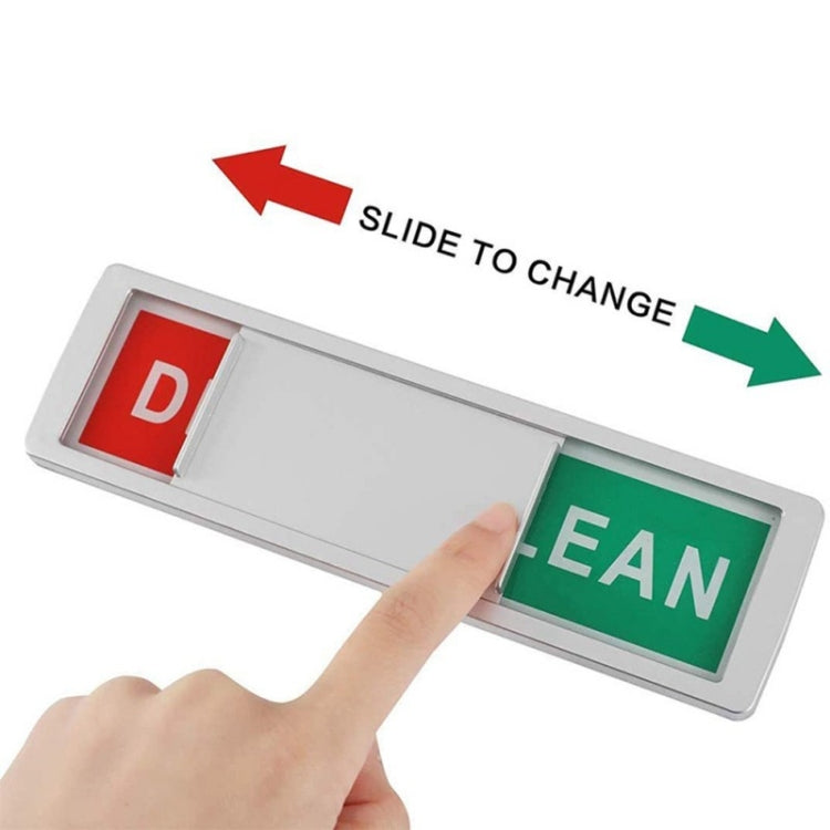 Dishwasher Magnet Clean Dirty Sign Double-Sided Refrigerator Magnet(Black-Blue Gray) - Dish Washers & Accessories by PMc TechLife | Online Shopping South Africa | PMc TechLife | Buy Now Pay Later Mobicred