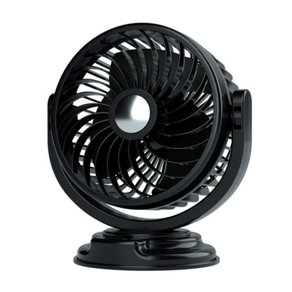 F611 Rotatable Multi-angle Air Supply Car Silent Fan(USB) - Heating & Fans by PMC Jewellery | Online Shopping South Africa | PMC Jewellery | Buy Now Pay Later Mobicred