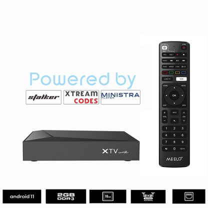 XTV Air 2GB+16GB Infrared Remote Version Mini HD 4K Android TV Network Set-Top Box Amlogic S905w2 Quad Core(US Plug) - Amlogic S905 by PMC Jewellery | Online Shopping South Africa | PMC Jewellery | Buy Now Pay Later Mobicred