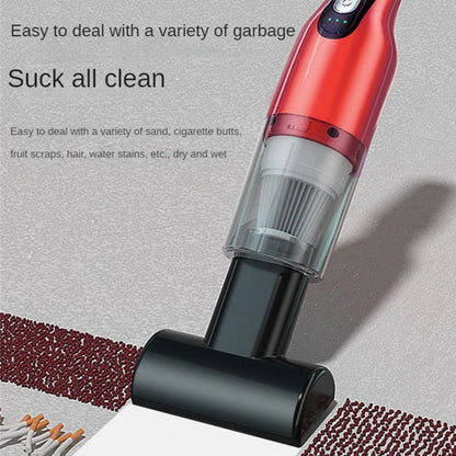 4 In 1 12000pa Wireless  Mini Handheld Car Vacuum Cleaner Mite Remover(Red) - Vacuum Cleaner by PMC Jewellery | Online Shopping South Africa | PMC Jewellery | Buy Now Pay Later Mobicred