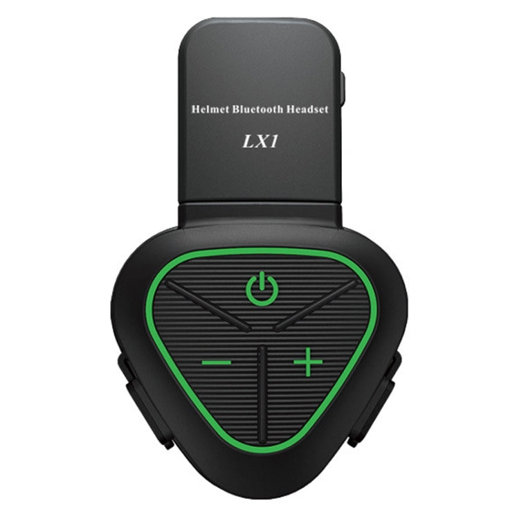 LX1 Motorcycle Half Helmet Waterproof Wireless 5.3 Bluetooth Headset, Version: English(Classic Green) - Motorcycle Walkie Talkie by PMC Jewellery | Online Shopping South Africa | PMC Jewellery | Buy Now Pay Later Mobicred