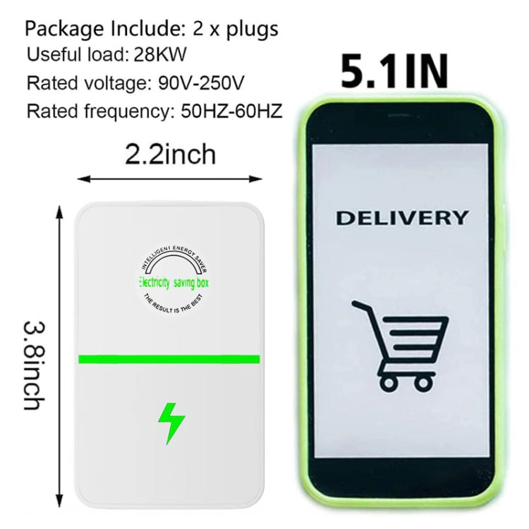 Home Energy Saver Electric Meter Saver(EU Plug) -  by PMC TechLife | Online Shopping South Africa | PMC TechLife