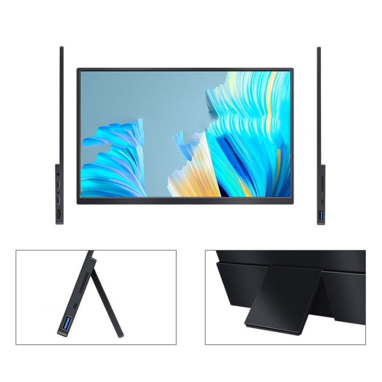 13.3 inch Ordinary Version 4K Portable External Extended Screen Display For Switch/PS5/Mobile Phone/Computer(UK Plug) - LCD Monitors by PMc TechLife | Online Shopping South Africa | PMc TechLife | Buy Now Pay Later Mobicred