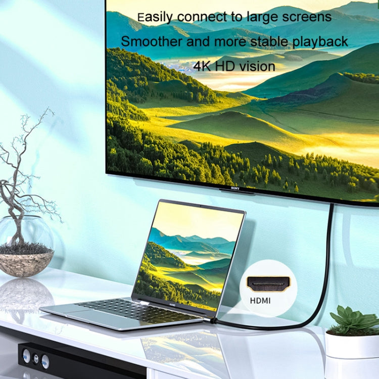 JINGHUA 1m HDMI2.0 Version High-Definition Cable 4K Display Cable - free shipping - PMC Jewellery - Order now!