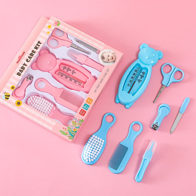 7 in 1 Baby Care Set Baby Daily Cleaning Tools Kit(Blue) - Baby Care by PMC Jewellery | Online Shopping South Africa | PMC Jewellery | Buy Now Pay Later Mobicred