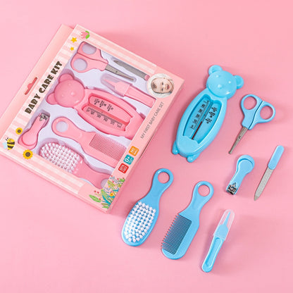 7 in 1 Baby Care Set Baby Daily Cleaning Tools Kit(Blue) - Baby Care by PMC Jewellery | Online Shopping South Africa | PMC Jewellery | Buy Now Pay Later Mobicred