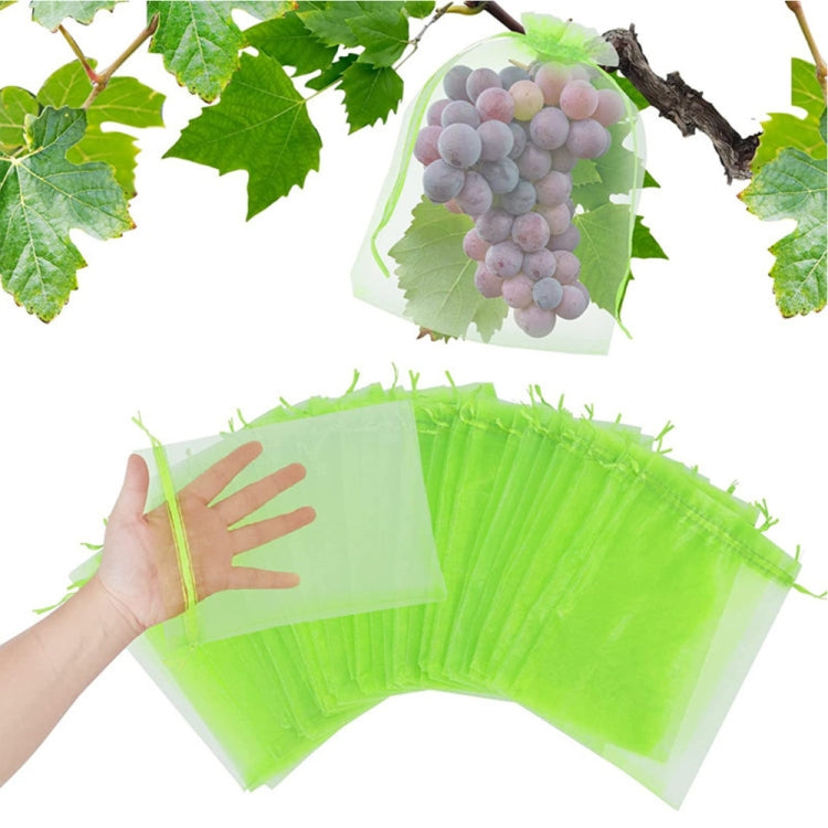 100pcs /Pack  Fruit Protection Bag Anti-Insect And Anti-Bird Net Bag 13 x 18cm(Black) - Plant Support & Care by PMC Jewellery | Online Shopping South Africa | PMC Jewellery | Buy Now Pay Later Mobicred