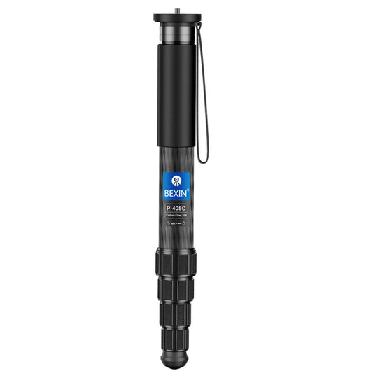 BEXIN P405CF-S Carbon Fiber Monopod Travel Shooting Mobile Phone Live Selfie Bracket Retractable Portable Monopod - Monopods by BEXIN | Online Shopping South Africa | PMC Jewellery | Buy Now Pay Later Mobicred