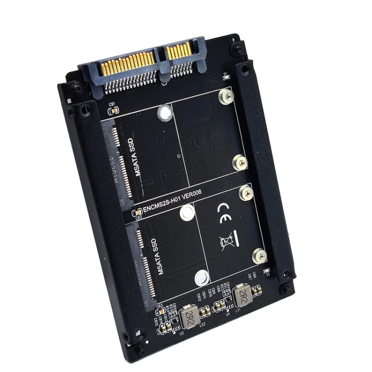 MSATA To SATA3 Transfer Card SSD Solid State Drive To 6G Interface Conversion Card(ENCMS2S-H01) - Card Adapter by PMC Jewellery | Online Shopping South Africa | PMC Jewellery | Buy Now Pay Later Mobicred