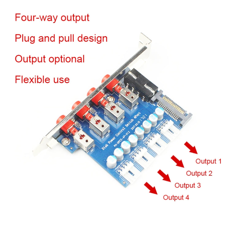 Desktop Computer Disk Drive Power Control Switch Saving Power Controller - Add-on Cards by PMC Jewellery | Online Shopping South Africa | PMC Jewellery | Buy Now Pay Later Mobicred