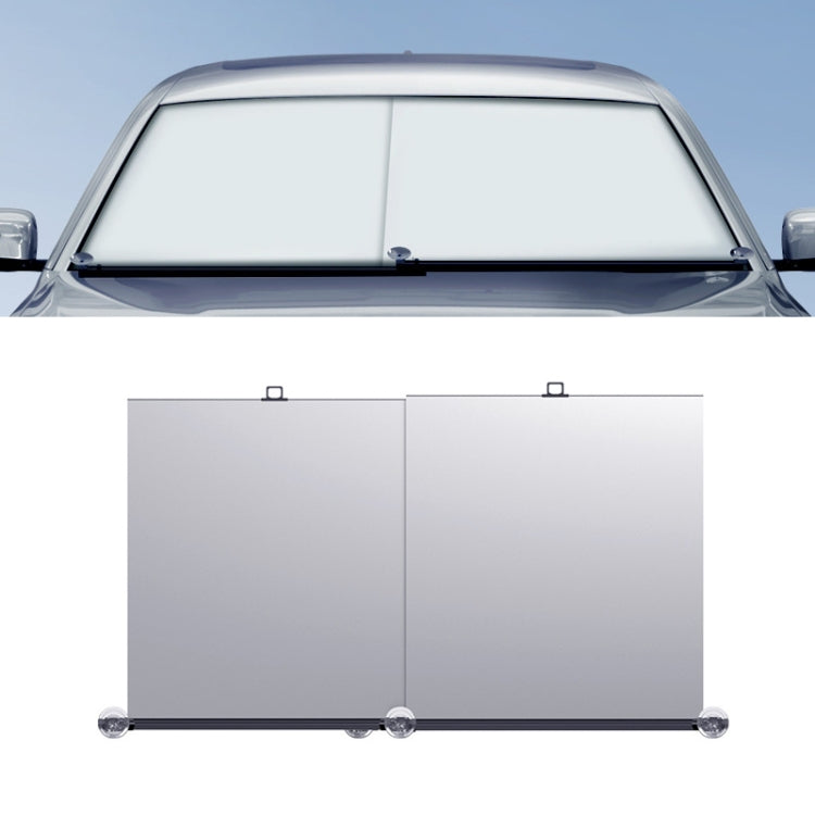 70-135cm Car Front Windshield Retractable Sun Protection Sunshade Curtain - Window Foils & Solar Protection by PMC Jewellery | Online Shopping South Africa | PMC Jewellery | Buy Now Pay Later Mobicred