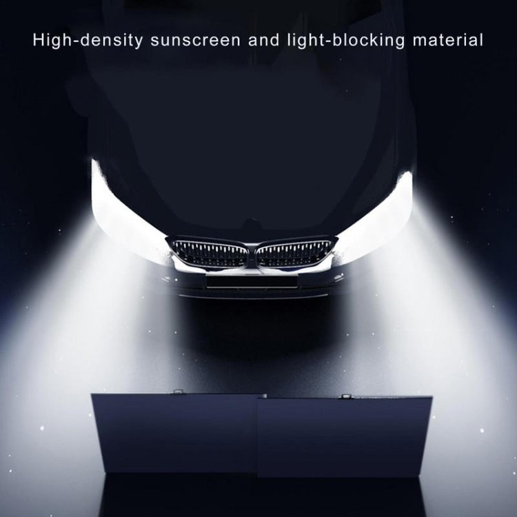 70-135cm+ 4 Mesh Side Curtain Car Front Windshield Retractable Sun Protection Sunshade Curtain - Window Foils & Solar Protection by PMC Jewellery | Online Shopping South Africa | PMC Jewellery | Buy Now Pay Later Mobicred