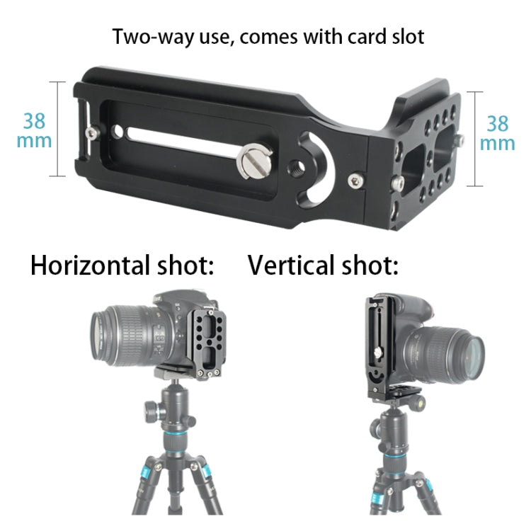 BEXIN  L130-50 Camera Quick Release Plate L-shaped Vertical Board - free shipping - PMc TechLife - Order now!
