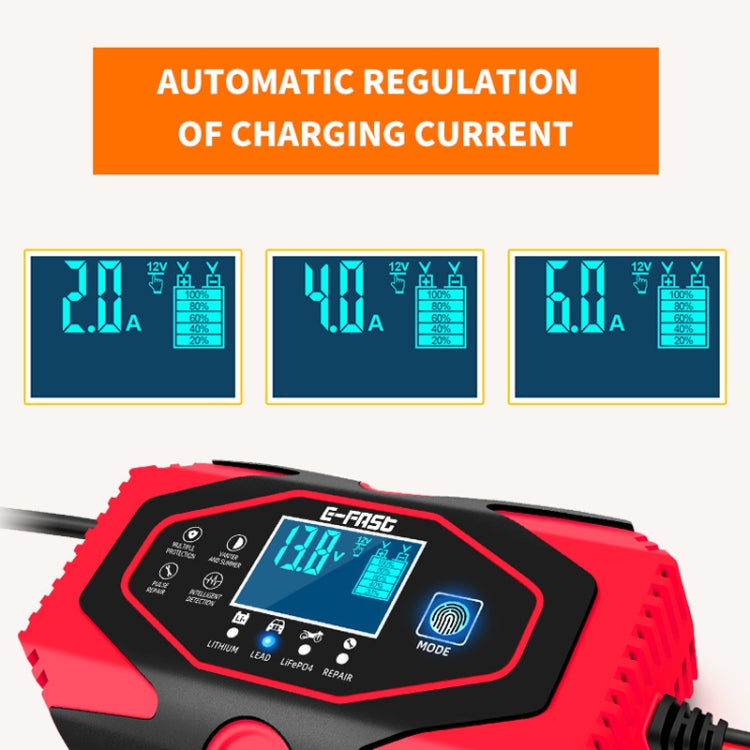 E-FAST 12V/24V Car Battery Emergency Starter Motorcycle Lithium Battery Charger(EU Plug) - Power Bank by E-FAST | Online Shopping South Africa | PMC Jewellery | Buy Now Pay Later Mobicred