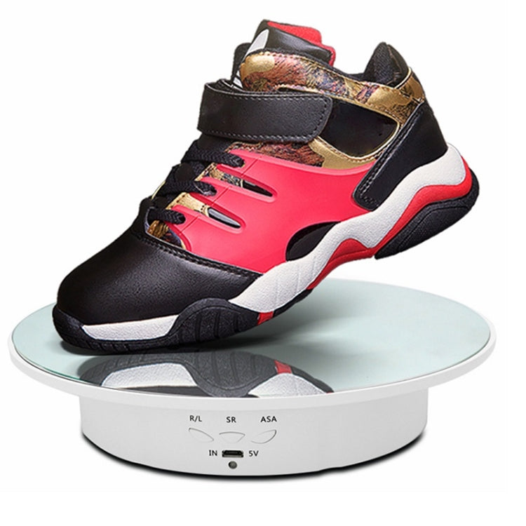 20cm Remote Control Electric Turntable Live Shooting Rotating Display Stand(White) -  by PMC TechLife | Online Shopping South Africa | PMC TechLife | Buy Now Pay Later Mobicred