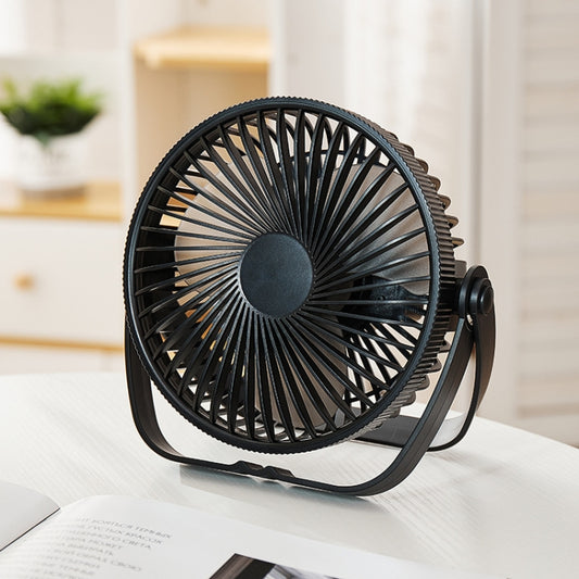 3-in-1 Electric Fan Wall Mounted Desktop Quiet Brushless Turbine Mini Fan, Style: Rechargeable(Black) - Electric Fans by PMC Jewellery | Online Shopping South Africa | PMC Jewellery | Buy Now Pay Later Mobicred