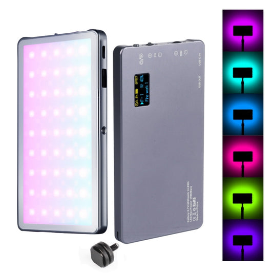 135 LEDs Live Fill Light Handheld Adjustable Photography Light Camera Pocket Light(Full-color RGB) -  by PMC Jewellery | Online Shopping South Africa | PMC Jewellery | Buy Now Pay Later Mobicred