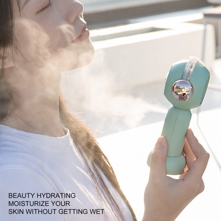 Without Blade Spray Handheld Children Small Fan(Green) - Electric Fans by PMC TechLife | Online Shopping South Africa | PMC TechLife | Buy Now Pay Later Mobicred
