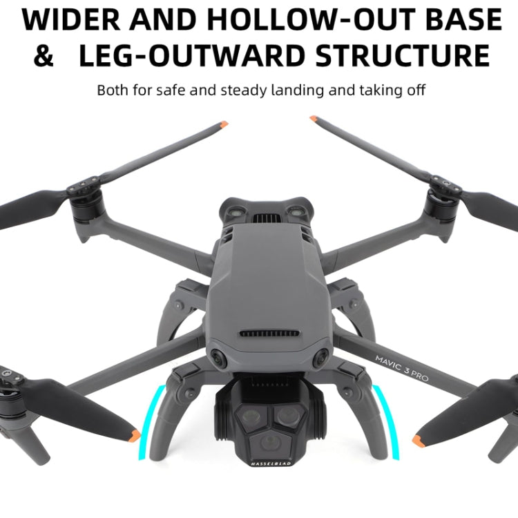 Sunnylife M3P-LG582 For DJI Mavic 3 Pro Folding Increases Tripod Protection Support Spider Landing Rack(Grey) - Holder Series by PMC TechLife | Online Shopping South Africa | PMC TechLife