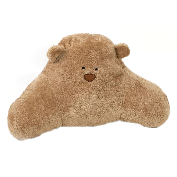 Car Cartoon Bear Plush Seat Upholstery Pillow, Color: Lumbar Pillow Brown - Seat Accessories by PMC Jewellery | Online Shopping South Africa | PMC Jewellery | Buy Now Pay Later Mobicred