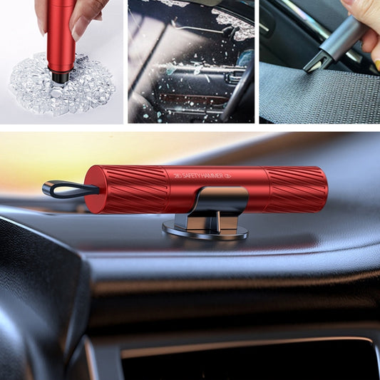 Vehicle-Mounted Multifunctional Broken Window Escape Safety Hammer(Red) - Emergency Hammer by PMC Jewellery | Online Shopping South Africa | PMC Jewellery | Buy Now Pay Later Mobicred