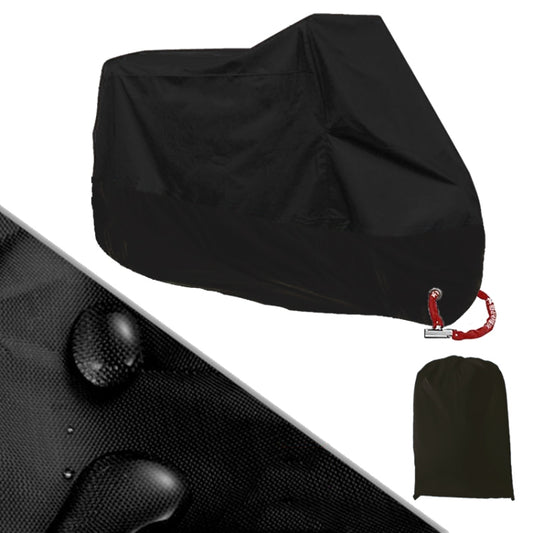 190T Motorcycle Rain Covers Dustproof Rain UV Resistant Dust Prevention Covers, Size: XL(Black) - Protective Gear by PMC Jewellery | Online Shopping South Africa | PMC Jewellery | Buy Now Pay Later Mobicred