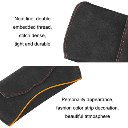 Car Sun Visor Multifunctional Glasses Case Card Storage Bracket(Black) - Sunglasses & Glasses Clips by PMC Jewellery | Online Shopping South Africa | PMC Jewellery | Buy Now Pay Later Mobicred