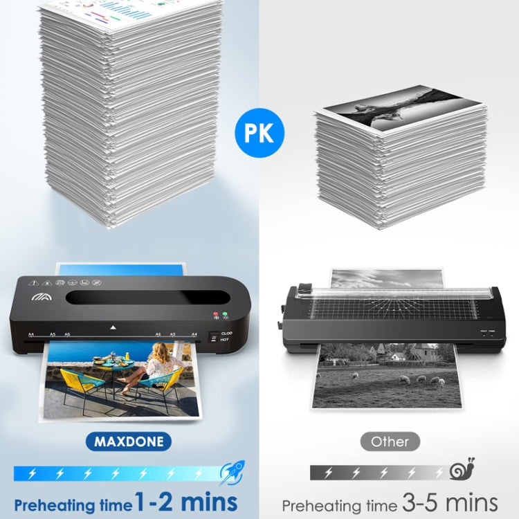 FN333 A4 Photo Laminating Machine With Hot And Cold Mode, Size: Set 2(US Plug) - Photo Film Covering Machine by PMC Jewellery | Online Shopping South Africa | PMC Jewellery | Buy Now Pay Later Mobicred