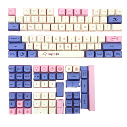 Bubble 127 Keys Sublimation Mechanical Keyboard PBT Keycaps - Silicone / Sticker by PMC Jewellery | Online Shopping South Africa | PMC Jewellery | Buy Now Pay Later Mobicred