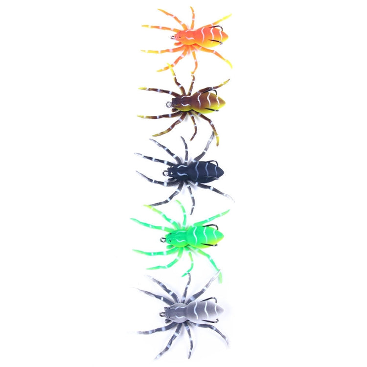 HENGJIA 8cm 7g Lua Spider Soft Bait Bionic Mimic Bait, Color: 5 Colors - Fishing Lures by HENGJIA | Online Shopping South Africa | PMC TechLife | Buy Now Pay Later Mobicred