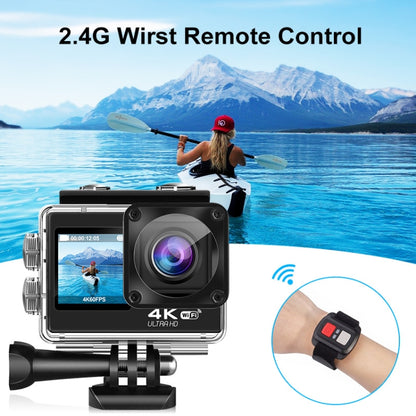 WIFI Color Dual-Screen HD 4K Anti-Shake Video Outdoor Waterproof Sports Camera(AT-Q60AR) - Other Camera by PMC Jewellery | Online Shopping South Africa | PMC Jewellery | Buy Now Pay Later Mobicred