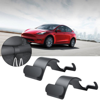 For Tesla Model Y 1pair Rear Trunk Hook Bag Umbrella Hanger - Seat Accessories by PMC Jewellery | Online Shopping South Africa | PMC Jewellery | Buy Now Pay Later Mobicred