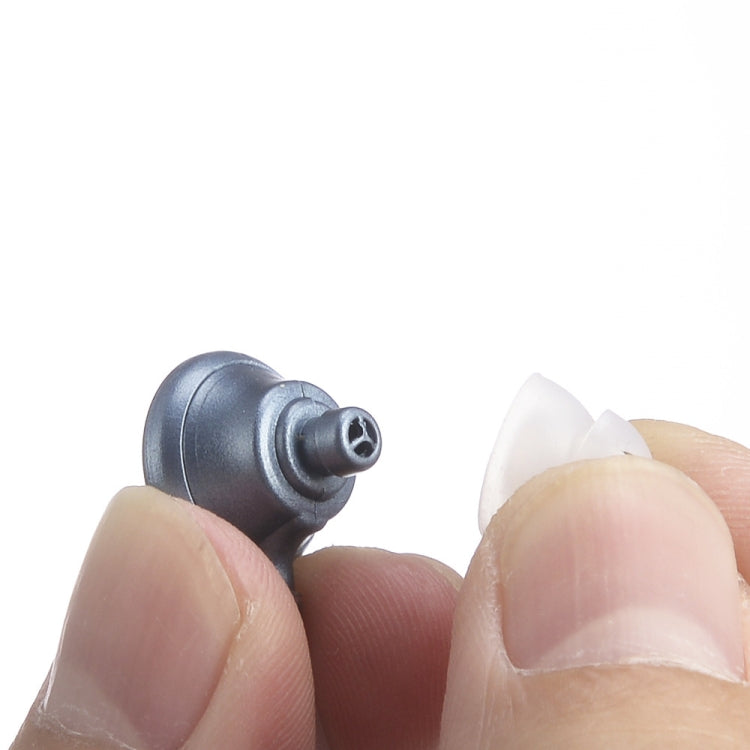 USB Charging Earhook Noise Reduction Hearing Aid Sound Amplifier(Silver) - Hearing Aids by PMC TechLife | Online Shopping South Africa | PMC TechLife | Buy Now Pay Later Mobicred