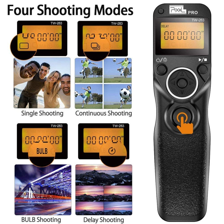 For Sony S2 Pixel TW283 Shutter Wireless Delay Remote Control SLR Shutter Flasher - free shipping - PMC TechLife - Order now!