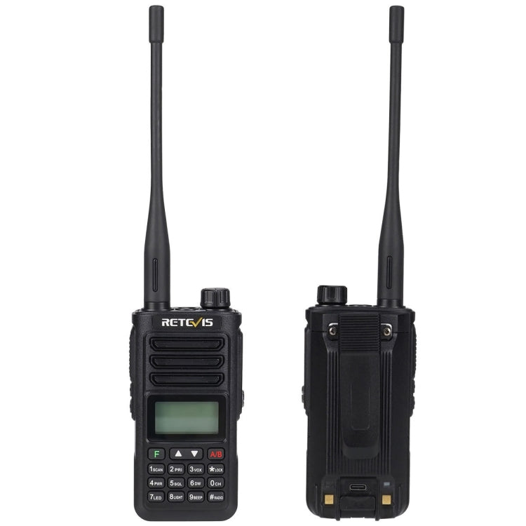 RETEVIS RA89 UV Dual-segment IP68 Waterproof Dual-guard Dual-standby Walkie Talkie(US Frequency 144-148/420-450MHz) - Handheld Walkie Talkie by RETEVIS | Online Shopping South Africa | PMC Jewellery | Buy Now Pay Later Mobicred