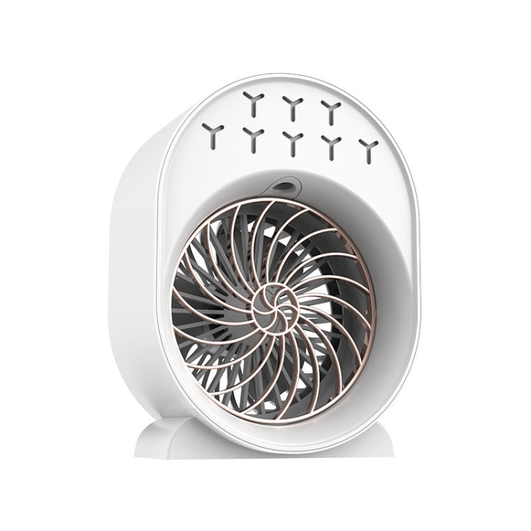USB Spray Humidification Air Conditioning Fan Small Portable Desktop Air Cooler, Style: Plug-in (White) - Electric Fans by PMC TechLife | Online Shopping South Africa | PMC TechLife | Buy Now Pay Later Mobicred