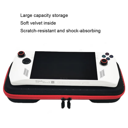 For ASUS ROG Ally Game Console Portable PU Waterproof Storage Box(Red) - Accessories by PMC Jewellery | Online Shopping South Africa | PMC Jewellery