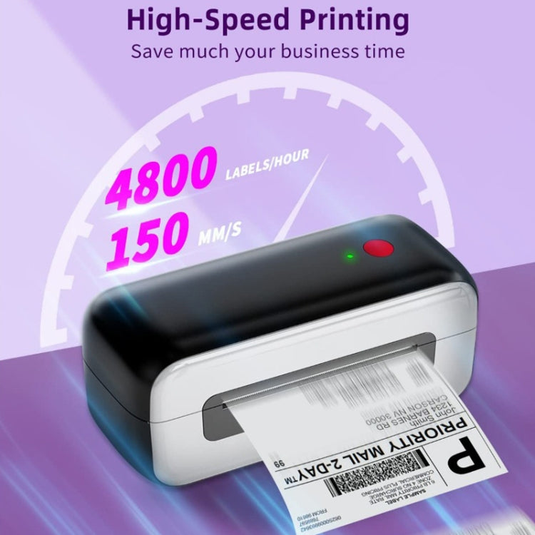 Phomemo PM246S Address Label Printer Thermal Paper Express E-Manifest Printer, Size: EU(Black Gray) - free shipping - PMC TechLife - Order now!