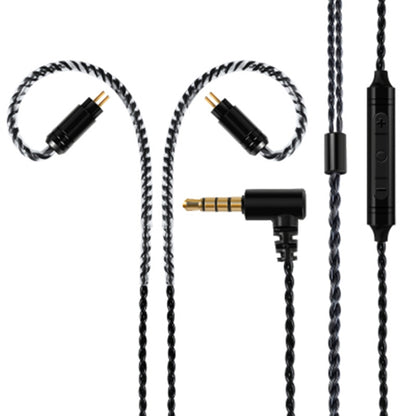 For 0.78mm 2pin Headphone Cable With Microphone Upgrade Cable - Headset Accessories by PMC Jewellery | Online Shopping South Africa | PMC Jewellery | Buy Now Pay Later Mobicred