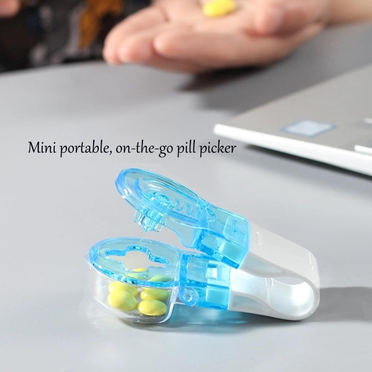 Portable Pill Taker Tablets Pills Blister Pack Opener Pills Box Case(Blue) - Pill Boxes by PMC TechLife | Online Shopping South Africa | PMC TechLife