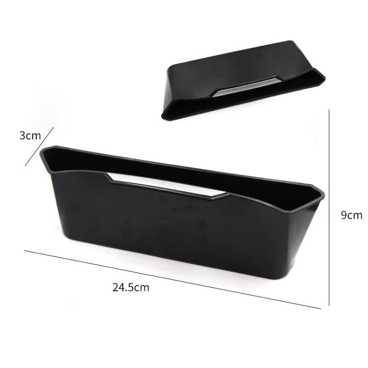 Car Gap Multifunctional Sundries Storage Box Seat Clip(Black) - Stowing Tidying by PMC Jewellery | Online Shopping South Africa | PMC Jewellery | Buy Now Pay Later Mobicred