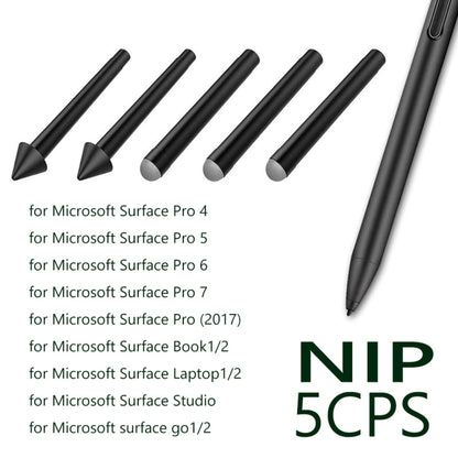 For Microsoft  Surface Pro 4/5/6/7/Book /Pro X 2pcs 2H+3pcs HB  Pen Nib Refill - Pencil Accessories by PMC Jewellery | Online Shopping South Africa | PMC Jewellery