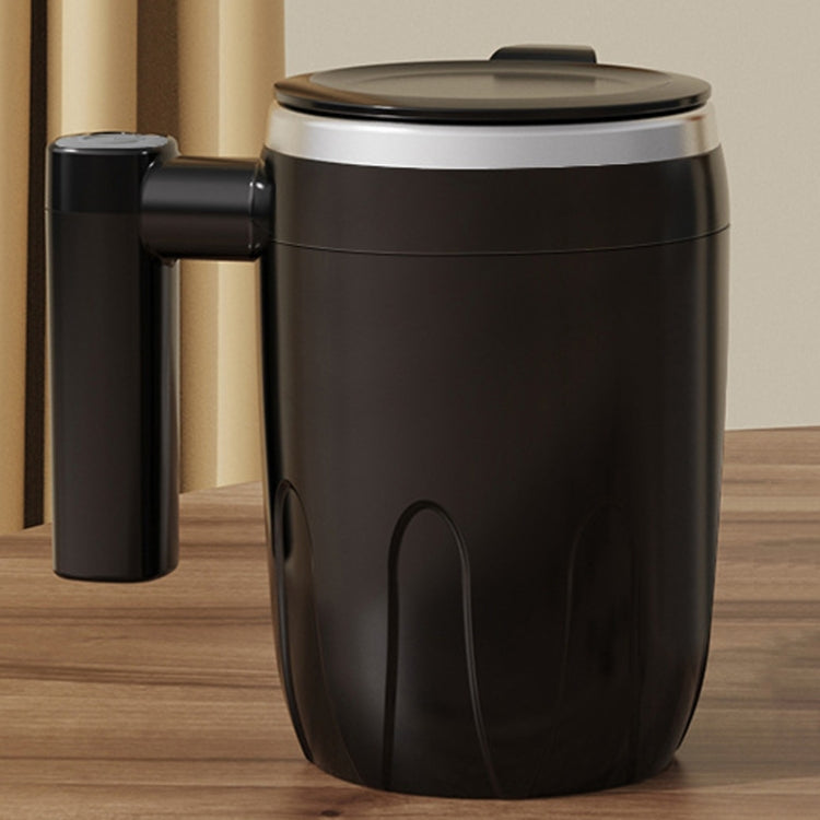 Automatic Stainless Steel Stirring Cup Portable Coffee Mug Magnetic Mug(Black) - free shipping - PMC TechLife - Order now!