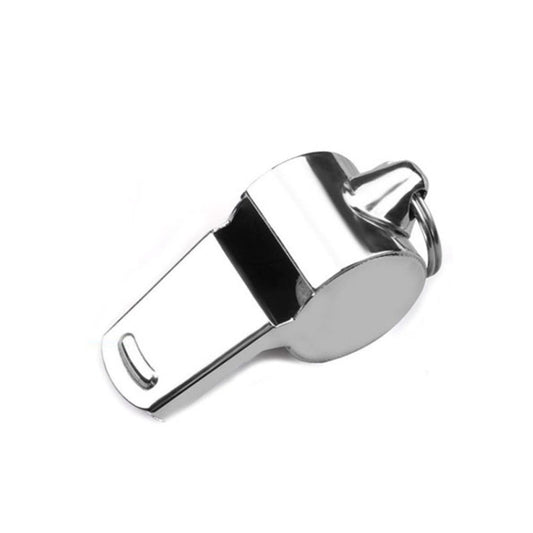 304 Stainless Steel Coach Whistle Referee Teacher Sport Emergency Trainer Whistle(Silver) - Sporting goods by PMC Jewellery | Online Shopping South Africa | PMC Jewellery | Buy Now Pay Later Mobicred