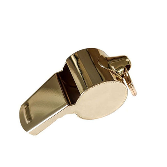 304 Stainless Steel Coach Whistle Referee Teacher Sport Emergency Trainer Whistle(Light Gold) - Sporting goods by PMC Jewellery | Online Shopping South Africa | PMC Jewellery | Buy Now Pay Later Mobicred