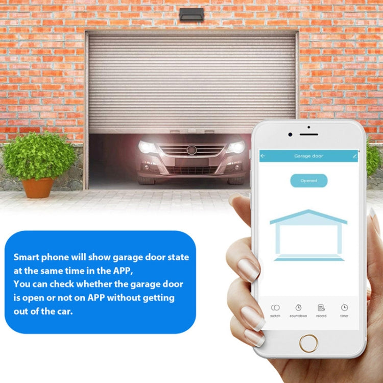 Tuya APP Remote Control WIFI Smart Garage Door Controller, Specification: US Plug - Smart Switch by Tuya | Online Shopping South Africa | PMC Jewellery | Buy Now Pay Later Mobicred