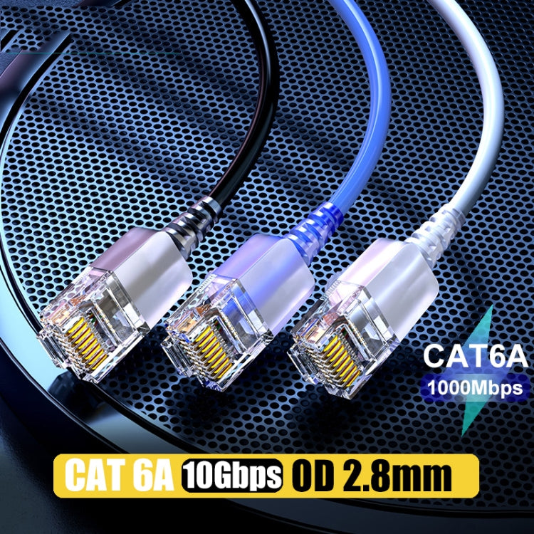 SAMZHE Cat6A Ethernet Cable UTP Network Patch Cable 20m(Black) - Lan Cable and Tools by SAMZHE | Online Shopping South Africa | PMC Jewellery | Buy Now Pay Later Mobicred